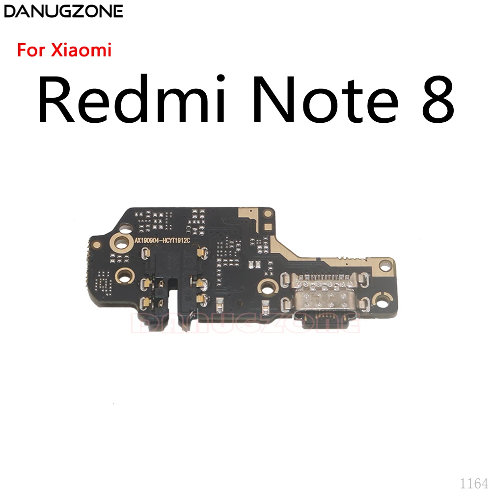 USB Charging Dock Port Socket Jack Plug Connector Charge Board Flex Cable For Xiaomi Redmi NOTE 8T 8 / NOTE 8 PRO