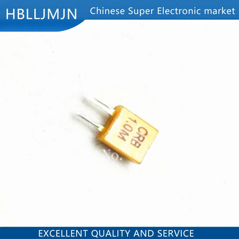 10PCS - 50PCS CRB 1.0M DIP-2 Ceramic Crystal 1MHZ 1.000Mhz 2-DIP CRB1.0M Resonator DIP