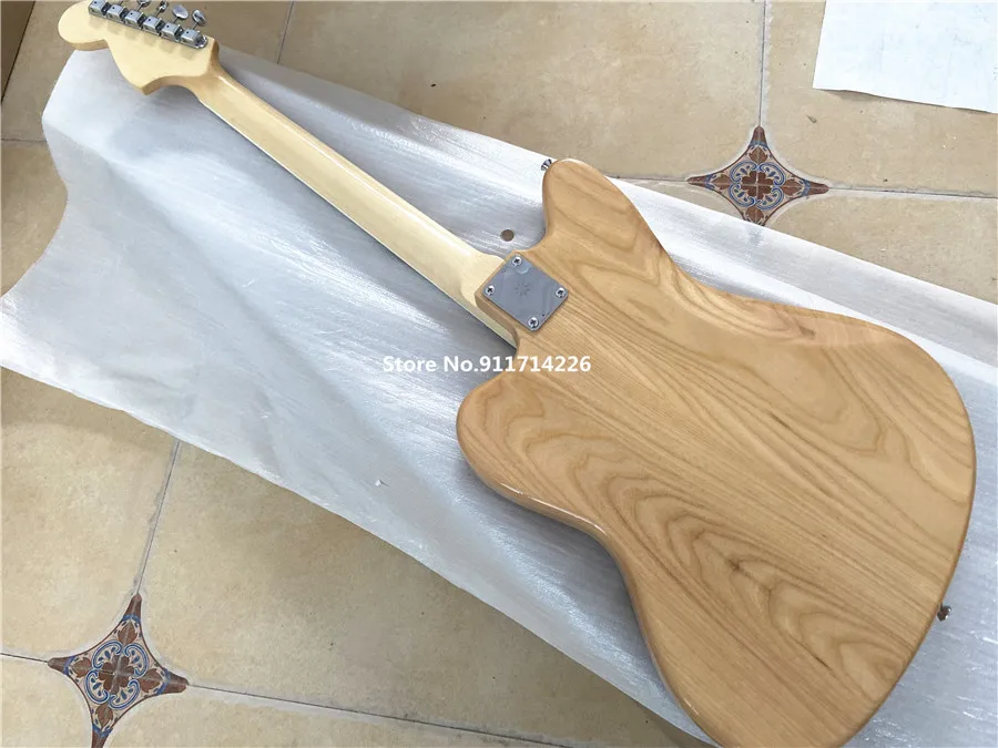 Inheriting the classic wood color master jazz electric guitar can be customized free shipping