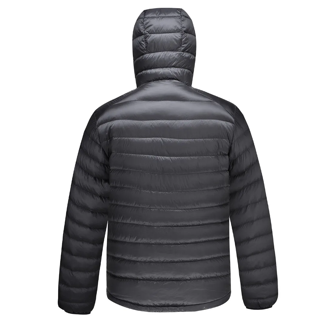 Casaco puffer masculino com capuz de pato, casacos quentes, parka leve, outwear inverno, branco, nova moda Lesmart, 90%