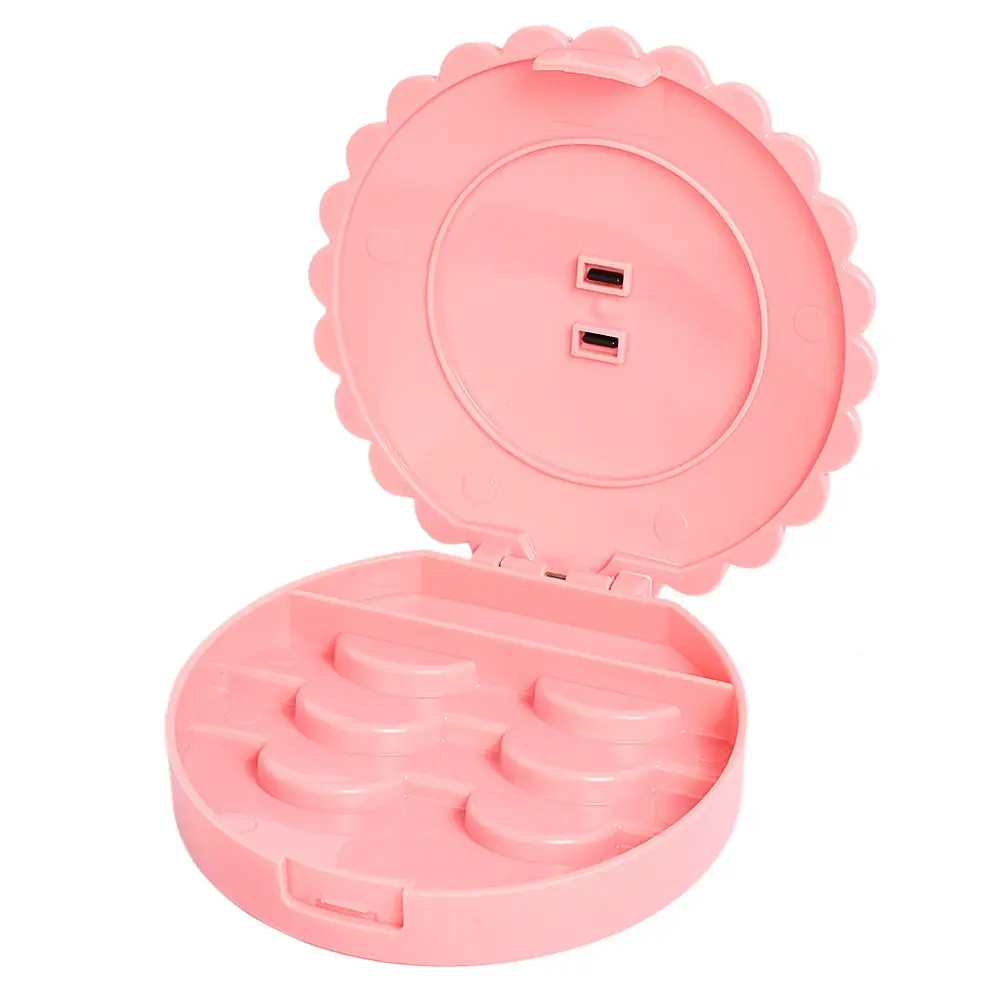Mini boîte de rangement de faux cils écologique à la mode, boîte de rangement de faux cils, fleur acrylique maquillage cosmétique outil Portable, étui organisateur