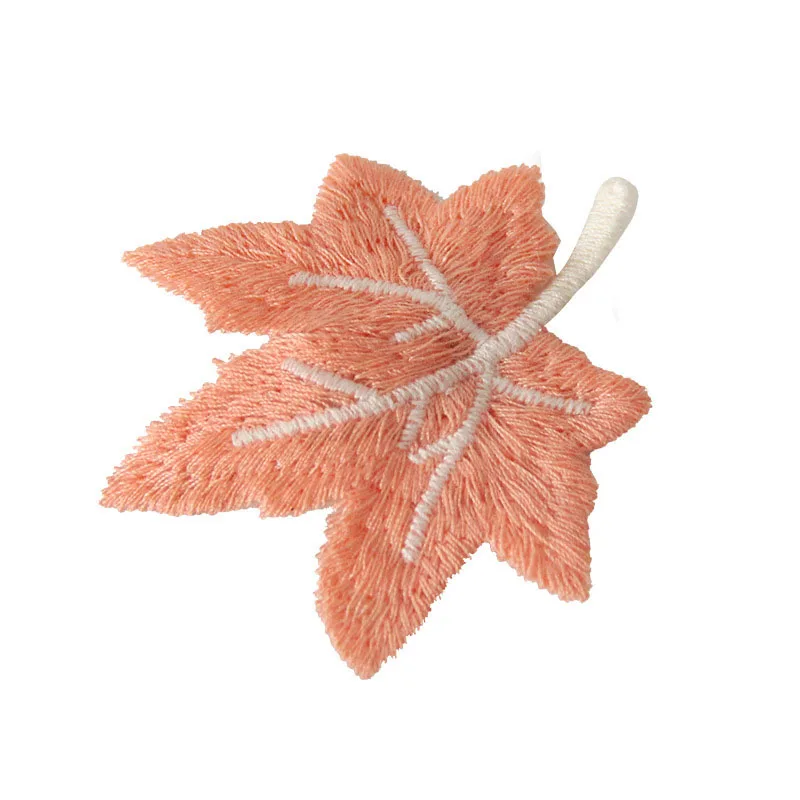 30 Stück/Set, 5 x 4 cm, bestickte Blatt-Applikationen zum Aufnähen, für DIY-Kleidung, Hüte, Nähzubehör, Haarspangen, Stoffdekoration, Aufnäher. – Detail 1