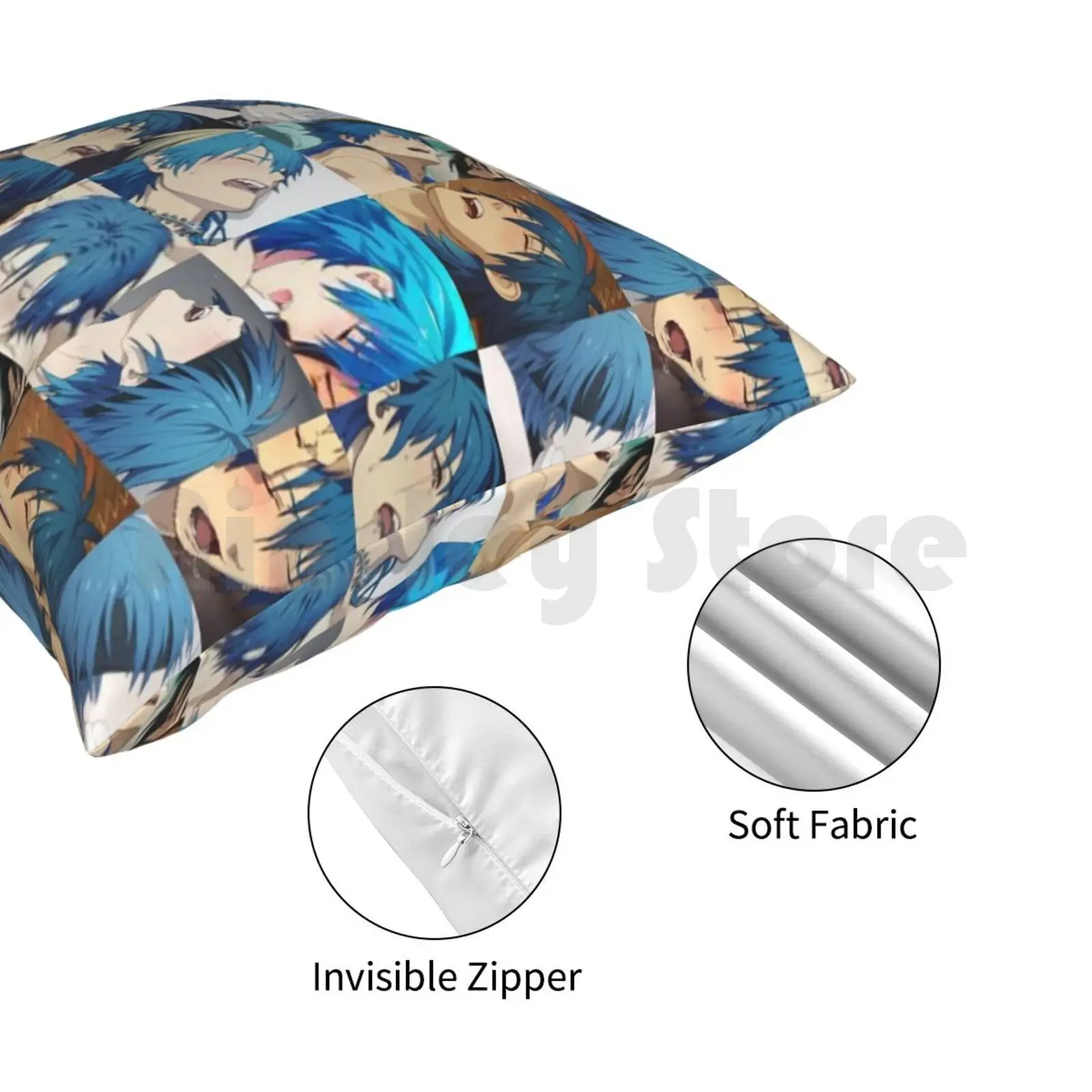 Aoba drammatical custodia per cuscino per assassination Printed Home Soft Throw Pillow Dmmd drammatico kill Aoba Anime