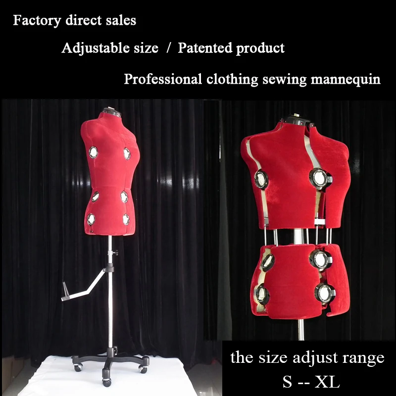 DIY Clothing Sewing Supplies Factory Hot selling  New style Tailor Mannekin Adjustable Size Professional Sewing mannequin