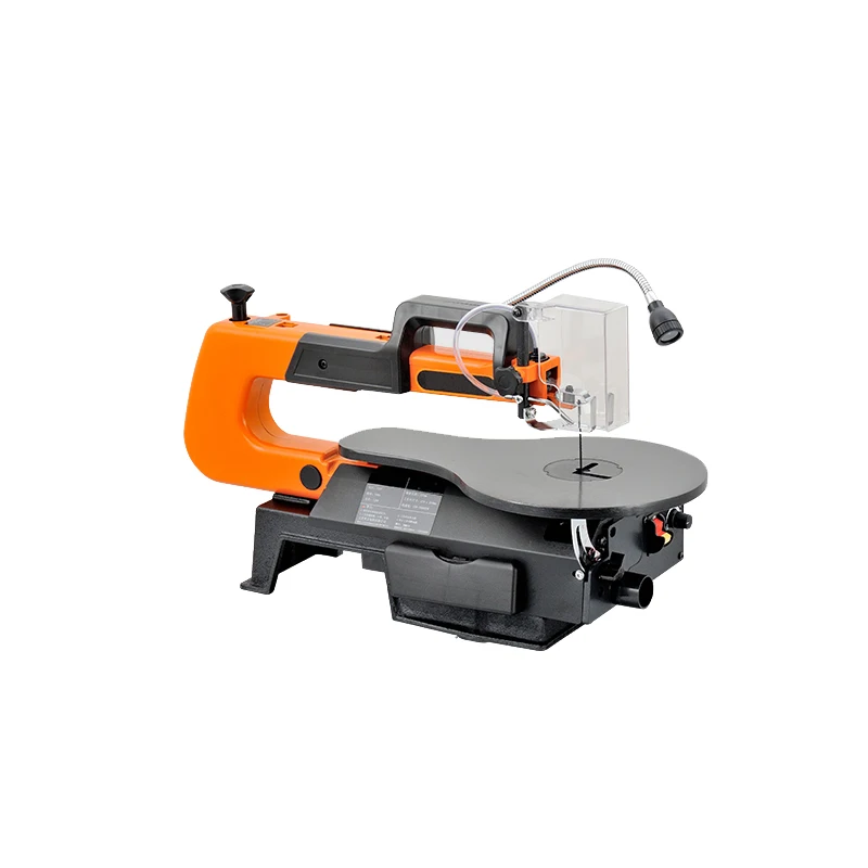 Electric Jig Saw Desktop Pull Saw Woodworking Wire Saw Machine Stepless Speed Control Cutting Machine With LED Light