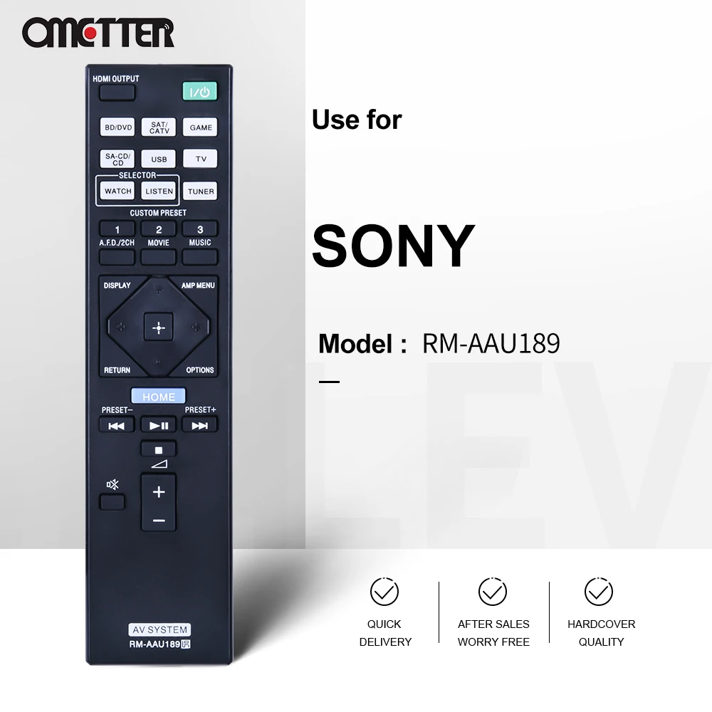 RM-AAU189 sostituire il telecomando per Sony RMAAU189 149270611 1-492-706-11 STR-DN850 STR-DN1050 STR-DN1005D ricevitore AV
