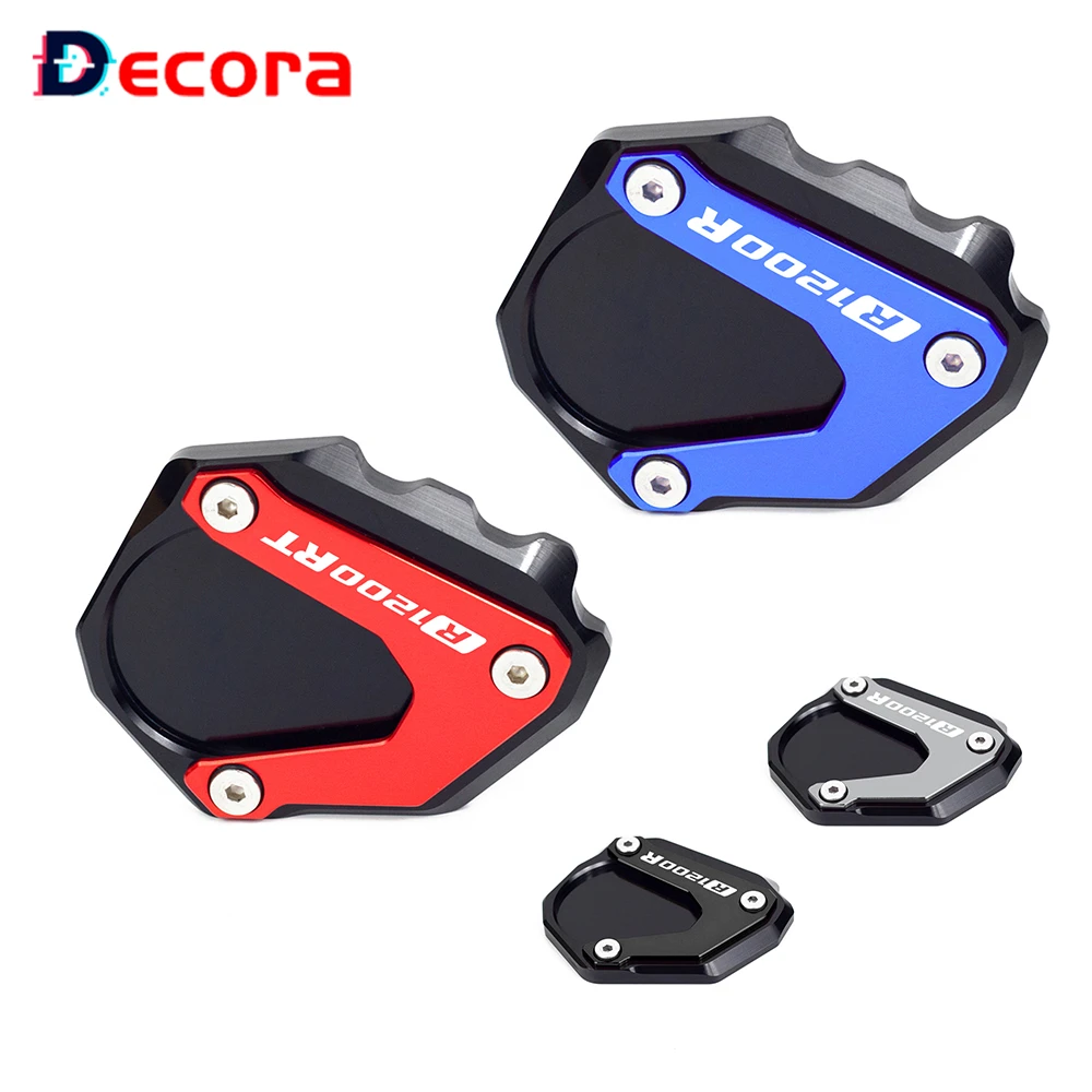 

For BMW R Nine T RnineT R1200R R1200RT R 1200R R1200RT Motorcycle Kickstand Extension Foot Side Stand Enlarger Support Plate Pad