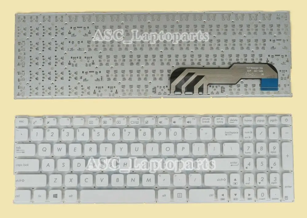 New HU Hungarian US UK QWERTY Keyboard for ASUS R541S R541SA R541SC R541U R541UA R541UV , no Frame