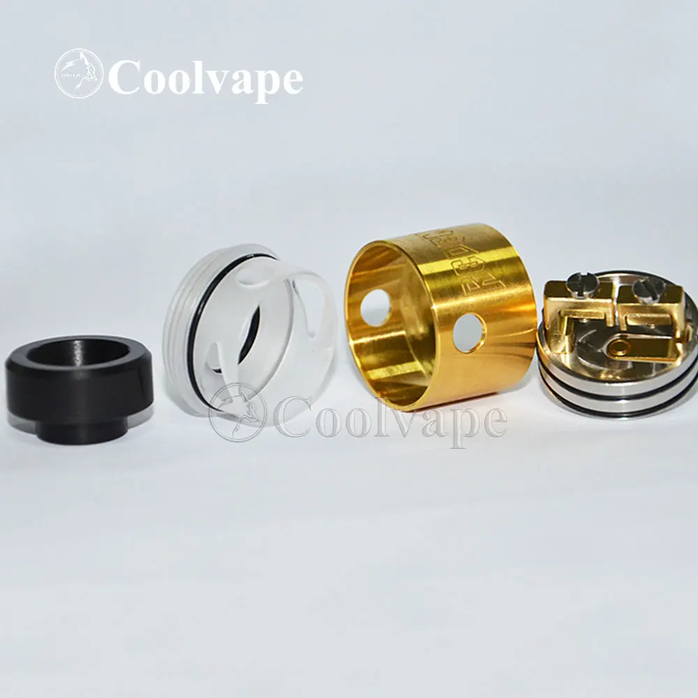 Coolvape 1:1 Cứu Chuộc 24Mm RDA Dual Bài Xây Dựng Sàn Tàu Vs Tông Gen2 Rda Đầu Đốt Vape Xây Dựng Lại Đơn/Dual Coil atomizer
