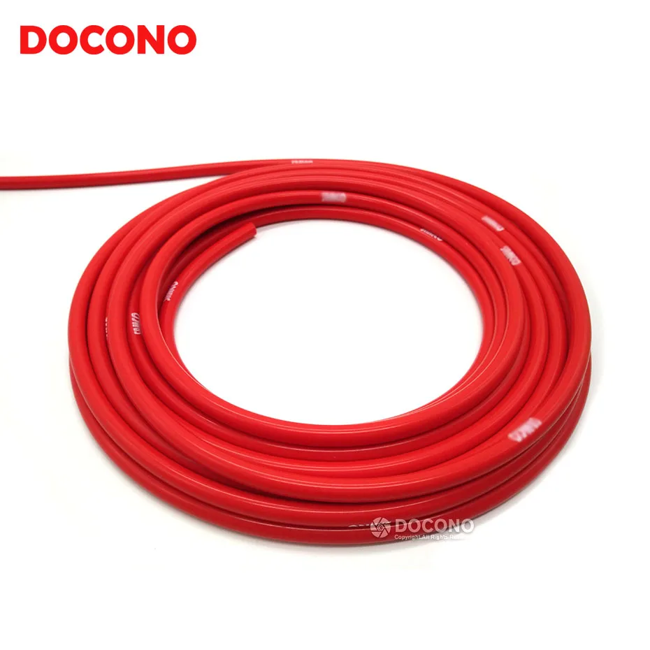 Universal 3mm/4mm/6mm/8mm Silicone Vacuum Tube Hose Silicone Tubing Blue Black Red Yellow