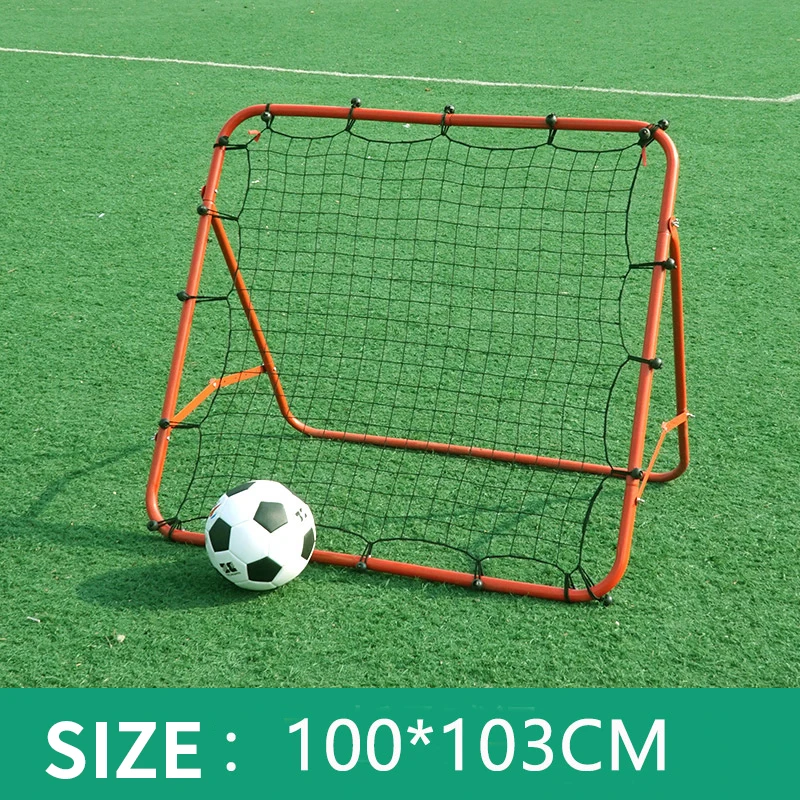 Football rebound net rebound net shooting auxiliary training equipment children's fast pass football rebound goal adjustable