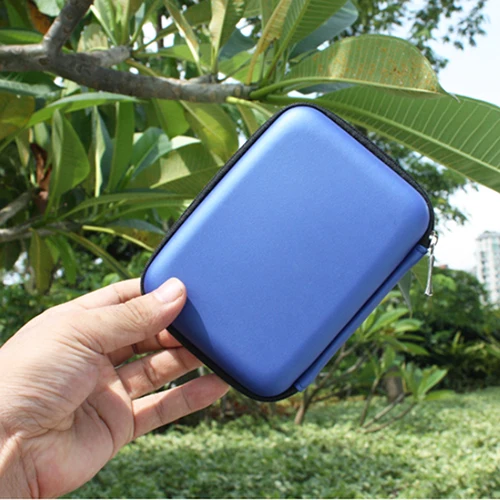 Portable Mini bag Protector Case Cover Pouch for 2.5 Inch USB External HDD Hard Disk Drive Earphones Cable