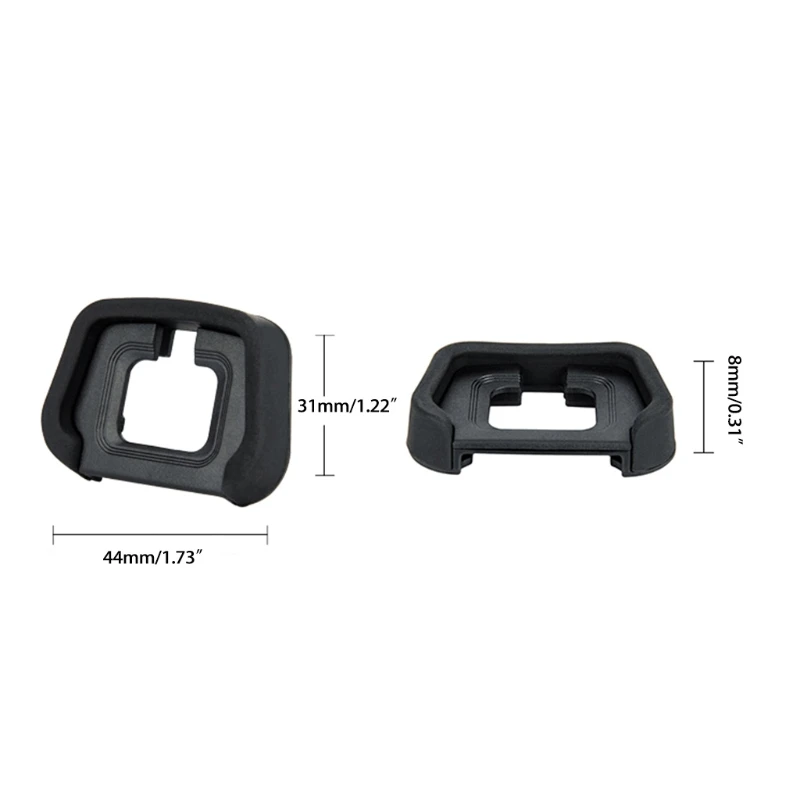 Kamera Silikon Augenmuschel Sucher Okular für Ni-kon Z5 Z7 Z6 Z6II Z7II Ersetzt DK-29 Auge Tasse Protector Eyeshade