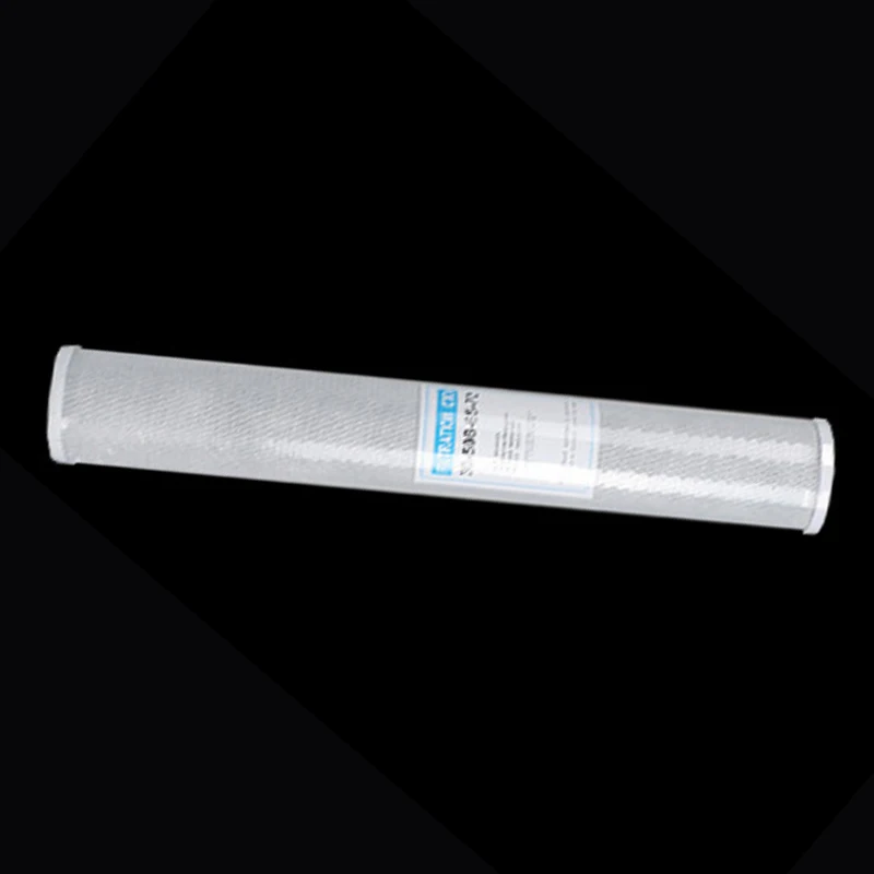 2Pcs 20 "Universal Water Filter Actieve Kool Cartridge Filter 20 Inch Cto Blok Koolfilter Waterzuiveraar