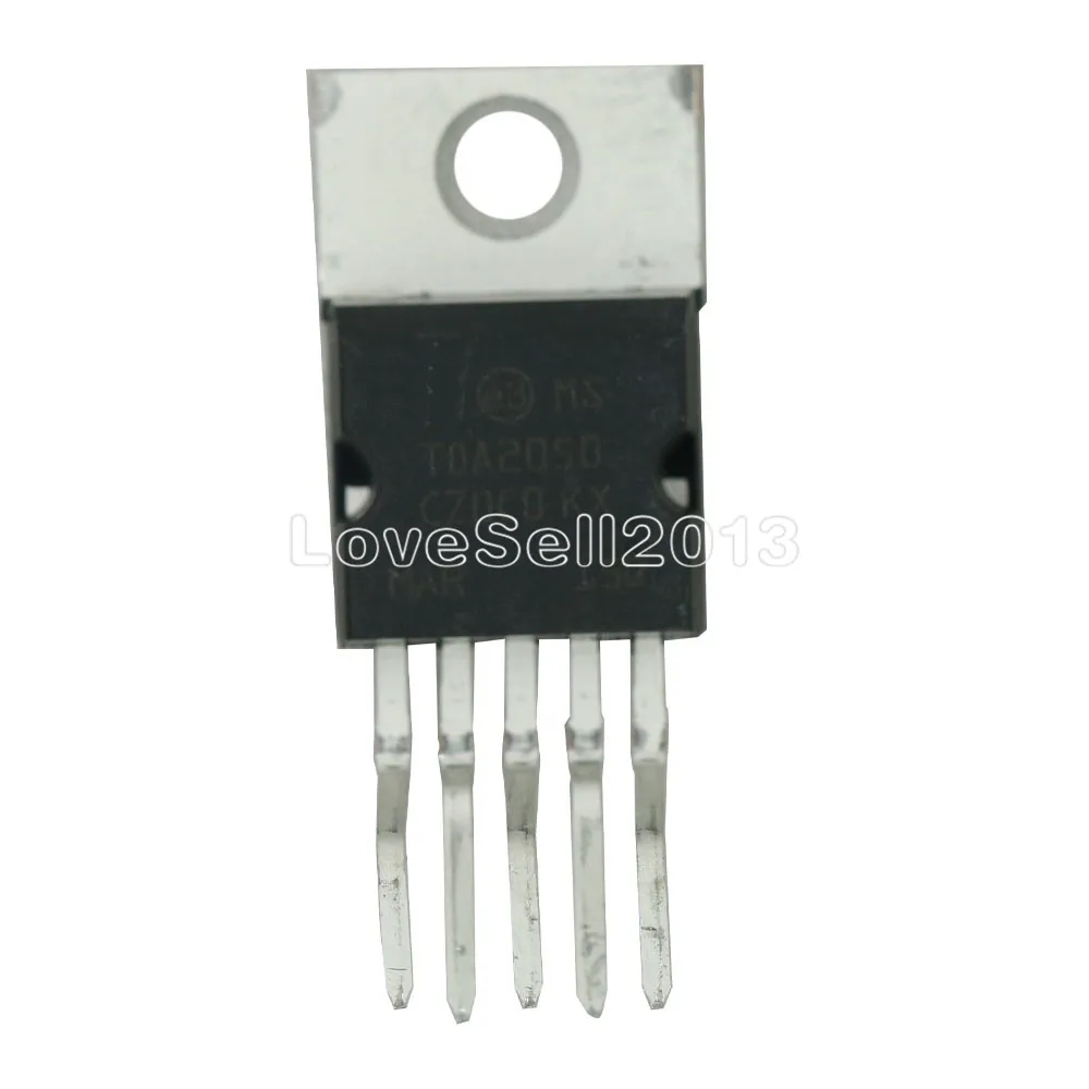 5 PCS NEW TDA2050 TDA2050V TO-220 IC TDA2050 32W Hi-Fi Amplifier IC