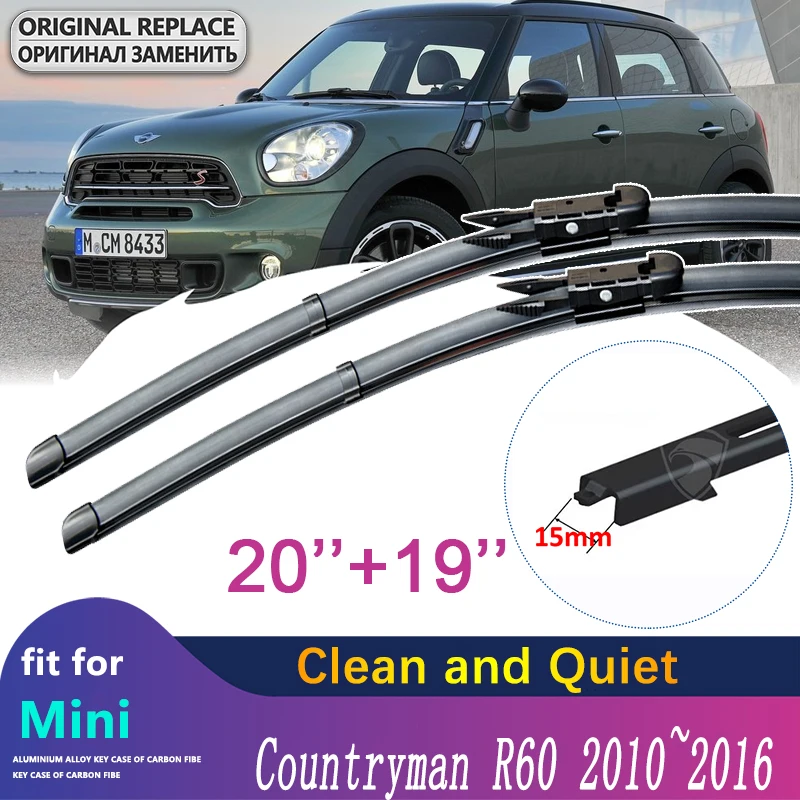 for Mini Countryman R60 2010~2016 Windscreen Windshield Wipers Car Accessories Car Wiper Blades 2011 2012 2013 2014 2015