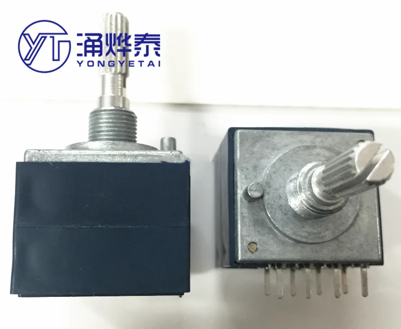 High precision dual volume potentiometer RH2702-50KA resistance step type index type S