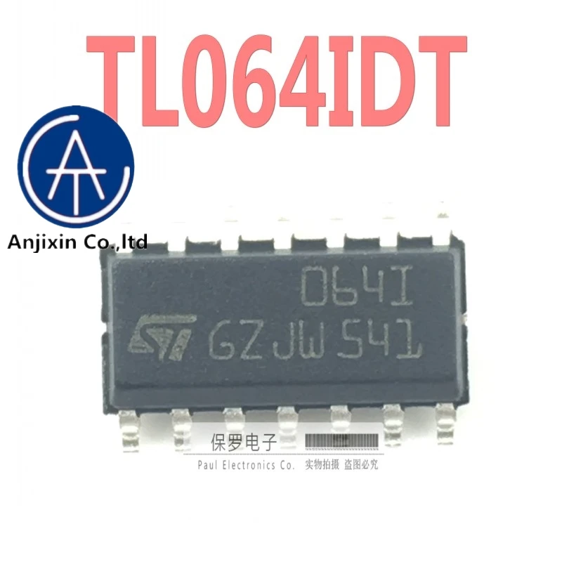 10pcs 100% orginal and new operational amplifier TL064IDT TL064ID 064I SOP-14 in stock