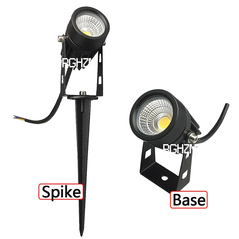 LED Garten Lichter 3W5W 7W 10W Outdoor Spike Rasen Lampe IP65 Wasserdichte Beleuchtung Gartenarbeit Dekoration Pfad Scheinwerfer AC220V DC12V