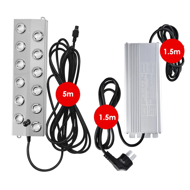 Humidificador ultrasónico de acero inoxidable, generador de niebla Industrial, nebulizador de rocalla de paisaje, difusor de agua de alta eficiencia, DC48V