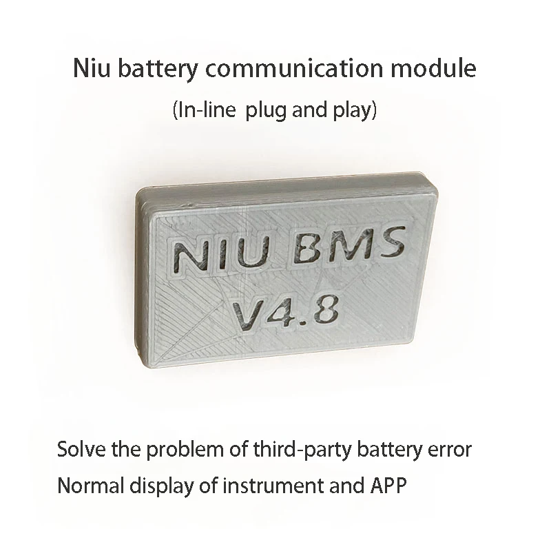 Electric Scooter Battery Communication Module Plug-in Version Cracking Error 191 General Protocol for Niu