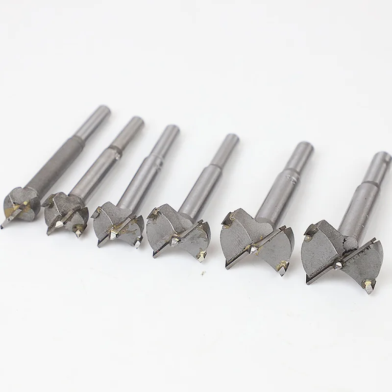 Forstner Wood Drill Bit Self Centering Hole Saw Cutter Woodworking Tools Set 15mm,20mm,25mm,30mm,35mm Forstner Drill Bits