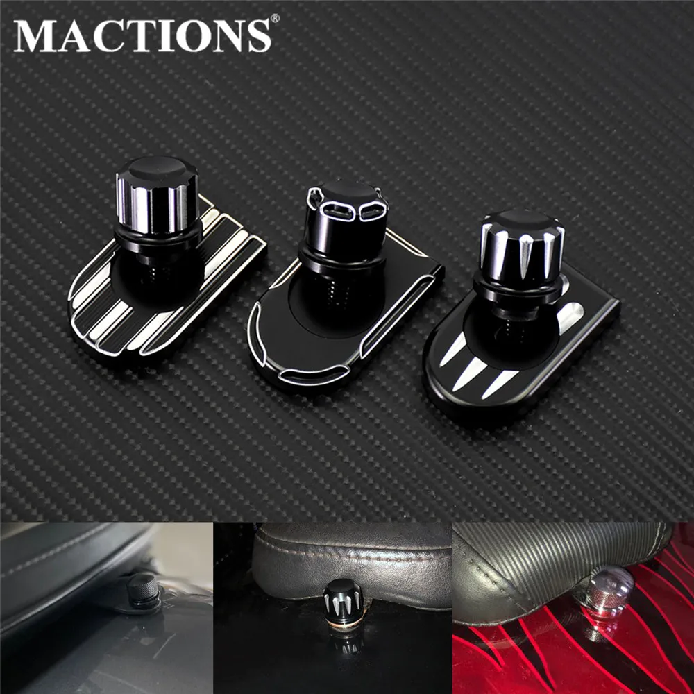 

Motorcycle Rear Fender Seat Bolt Seat Screw Nut Kit Mount Knob Cover Nut For Harley Touring Dyna Fatboy Sportster Softail FLHR