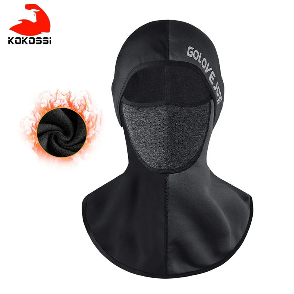 KoKossi Winter Ski Mask Cycling Skiing Running Sport Training Face Mask Balaclava Windproof Soft Keep Warm Half Face Mask