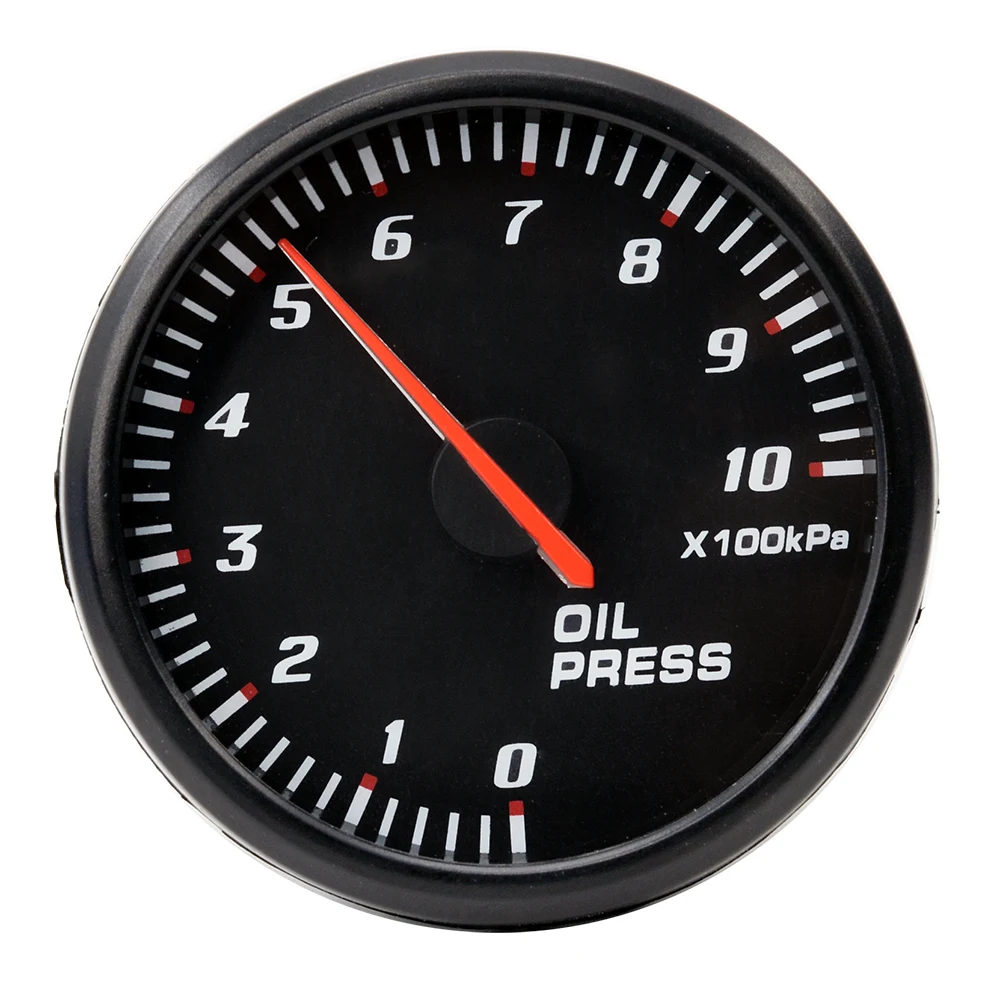 60mm Auto Car Tachometer Boost Oil Temp Water Temperature Pressure Gauge Volaget Aif Fuel Exhaust Gas Rpm Racing Modifica Meter