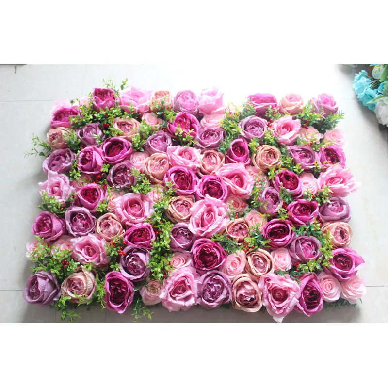 

SPR high quality Artificial silk flowers arrangements flower wall for weddings backdrop arch table flowe