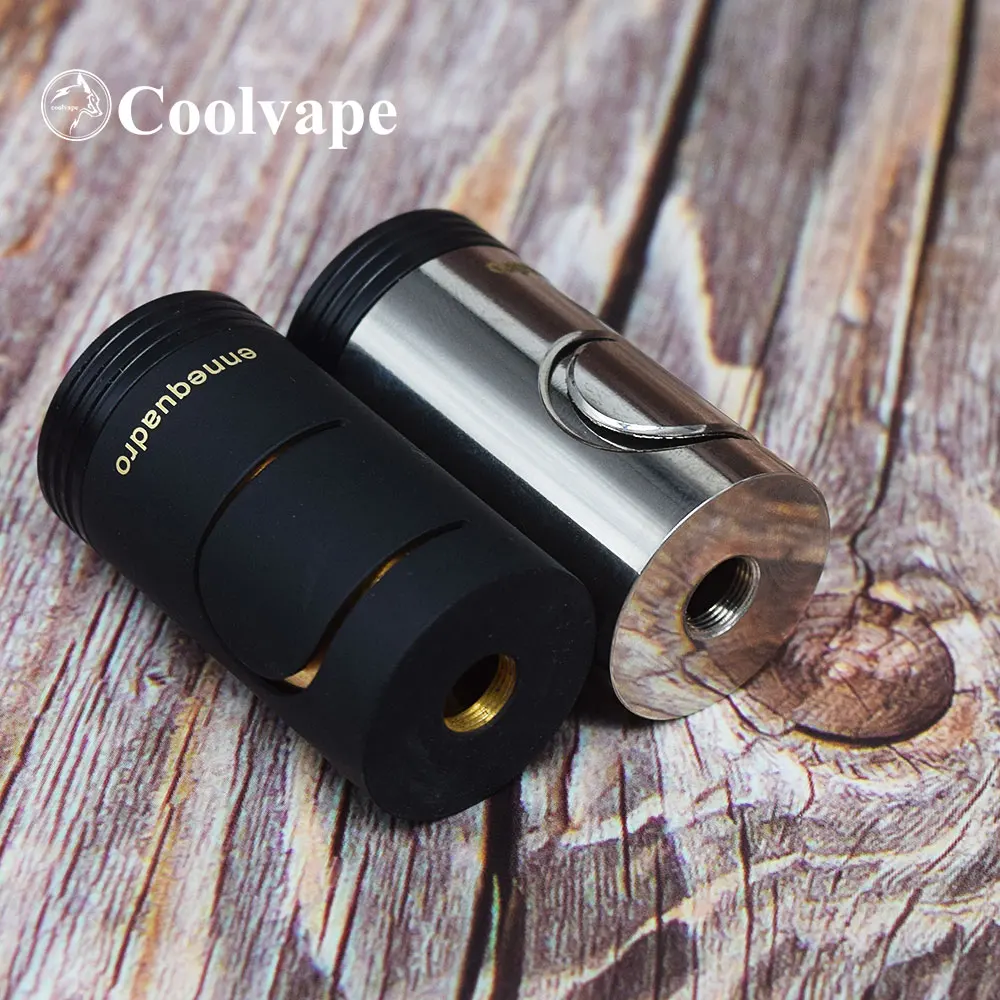 ennequadro mod con Dvarw mtl RTA tanque atomizador de cigarrillo electrónico 2ML 22mm 18350 batería vape vs AV Twistgyre MOD kit sob kit