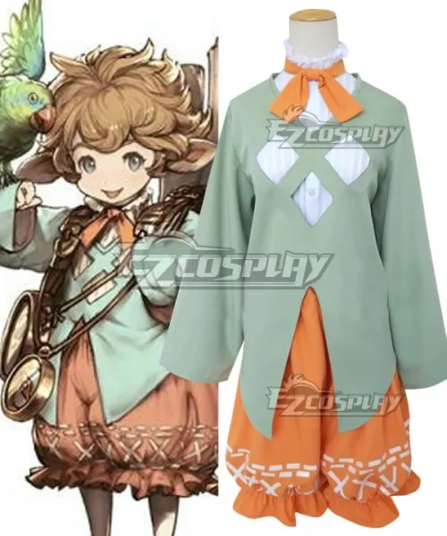 

Granblue Fantasy Sierokarte Adult Outfit Halloween Party Suit Christmas Festival Fancy Uniform Set Cosplay Costume E001