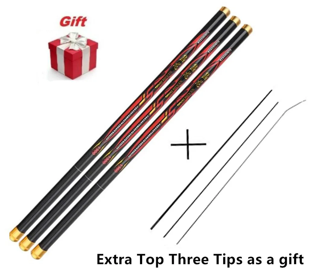 

Telescopic Carbon Fiber Fishing Rod 8M 9M 10M 11M 12M 13M Portable Fishing Pole Ligh Stream Casting Rod