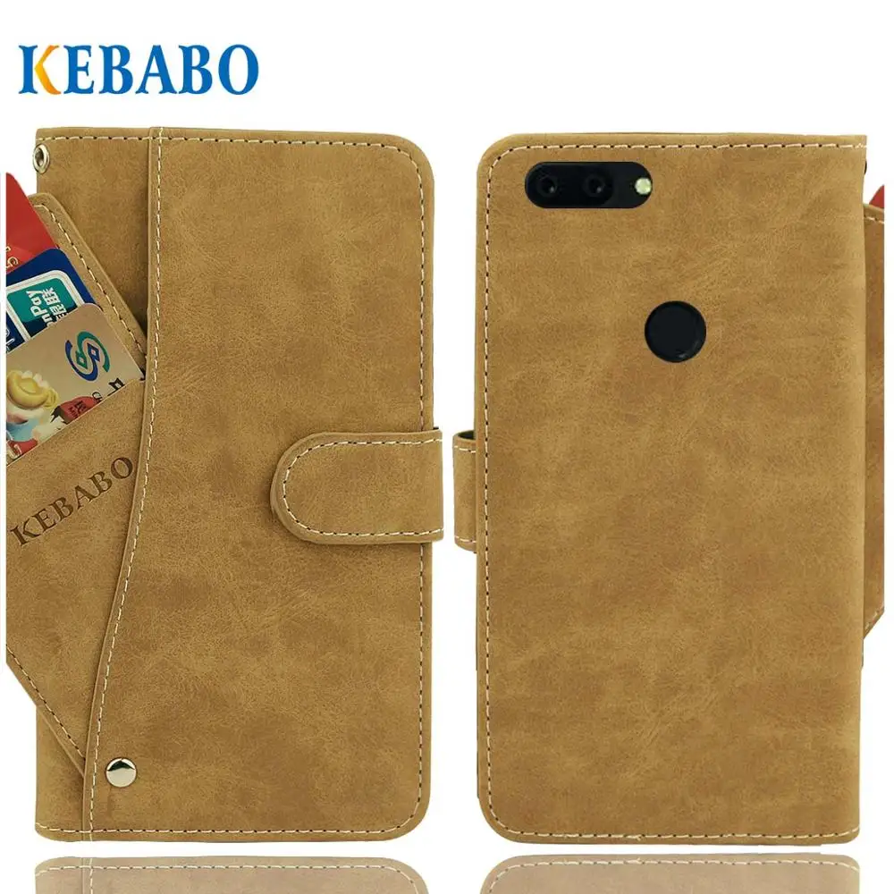 Cartera de cuero Vintage para Philips S561, funda con tapa de 5,45 pulgadas, con ranuras para tarjetas, funda magnética S561, bolsas protectoras para teléfono