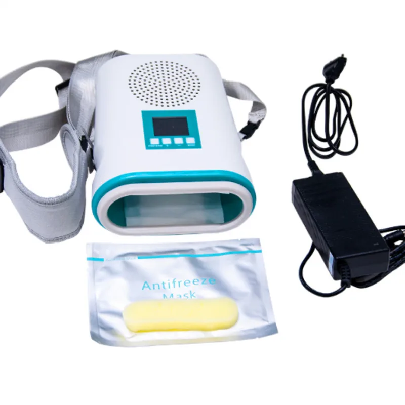 Criolipolisis New Design Cool Freeze Eliminate Edema Fat Removal Fat Lipolysis Machine for sliming Home Salon with frozen mask