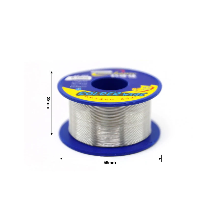 MECHANIC SX862 60g 0.3-1.8mm 63%/37% Double Rosin Core Tin Leaded 183℃ Solder Wire Welding Flux 1.0-3.0% Chip Motherboard Repair