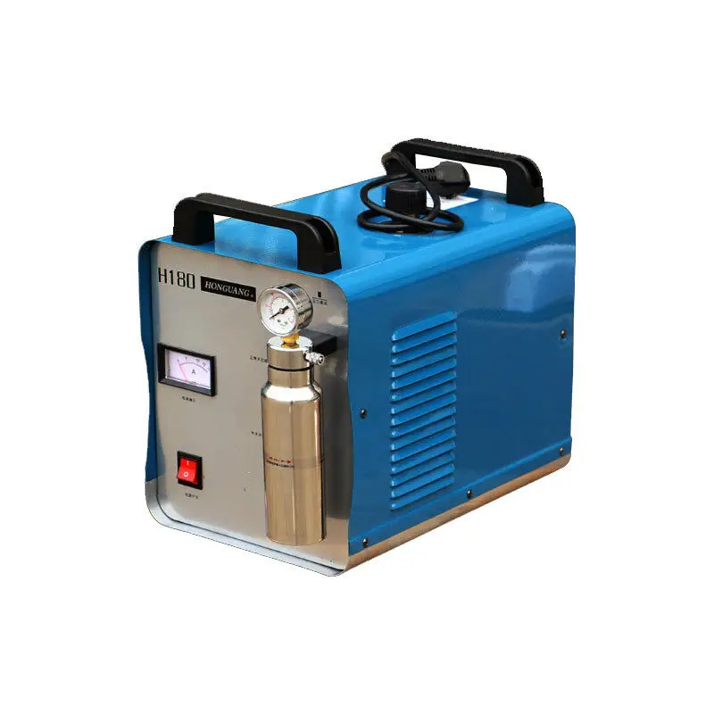 95L 300W Oxygen Hydrogen HHO Gas Flame Generator Polish Machine +2  Torches