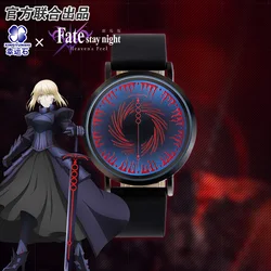 Fate Stay Night Heaven's Feel Saber Alter Anime FGO FSN LED Watch Manga Role Sakura Rin Shirou Emiya Action Figure Gift