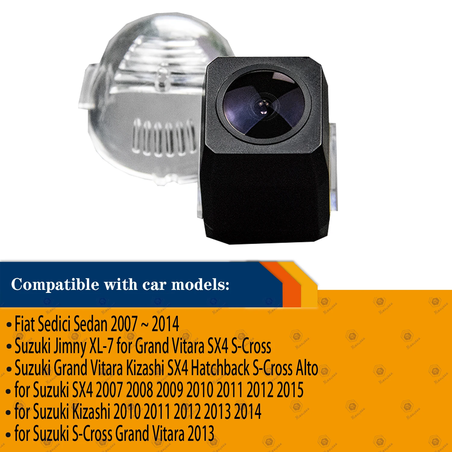 Misayaee HD 1280x720P Car Rear View Parking Camera for Suzuki Jimny XL-7 Ertiga for Grand Vitara SX4 S-Cross 07-14