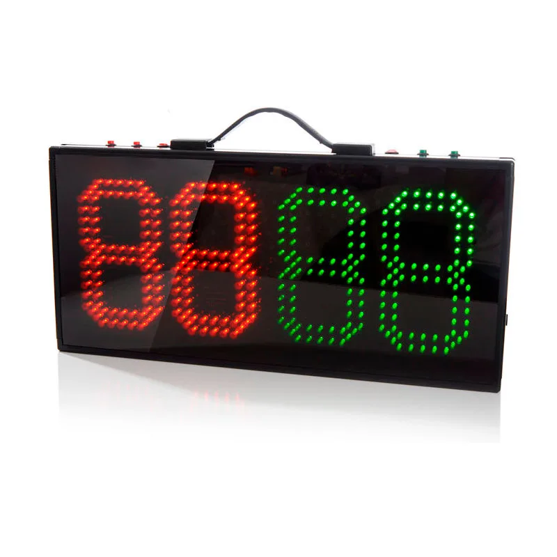 Soccer Substitution Board LED Football Game Injury Stop Time Display Boards Change Player 1 side Sports Referee Equipment