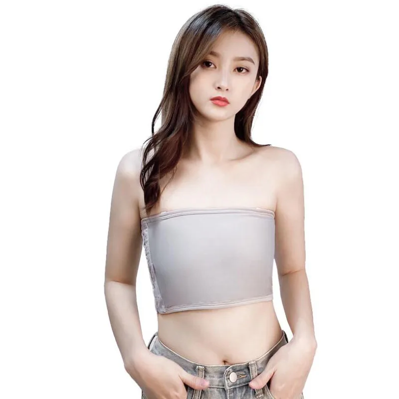 Short Chest Breast Binder Female Strapless Trans Vest Tops Corsets for Women Tank Shirt Comfortable Les Lesbian Plus Size S-5XL