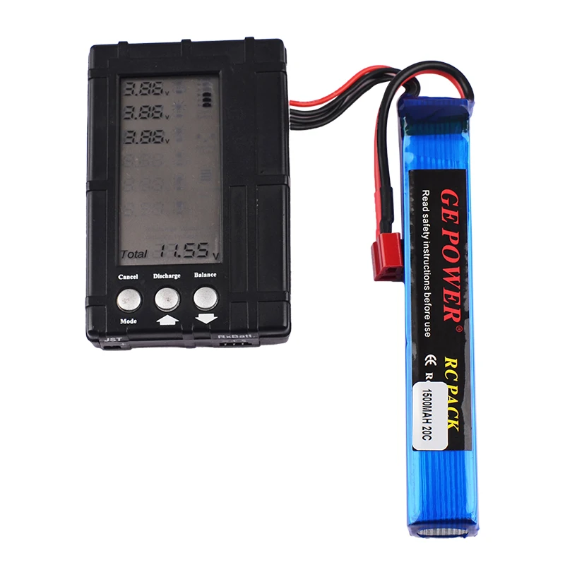 GE Power 2S 3S 7.4V 11.1V 1500mAh 20C bateria Lipo T / SM /XT30 złącze do elektrycznego pistoletu na wodę/Mini Airsoft / BB pistolet pneumatyczny