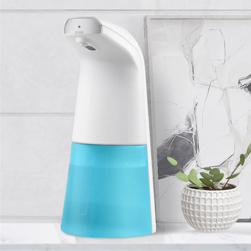 Distributeur de savon automatique Usb Rechargeable moussant sans contact mains libres Portable mousse distributeur de savon liquide pour salle de bain cuisine