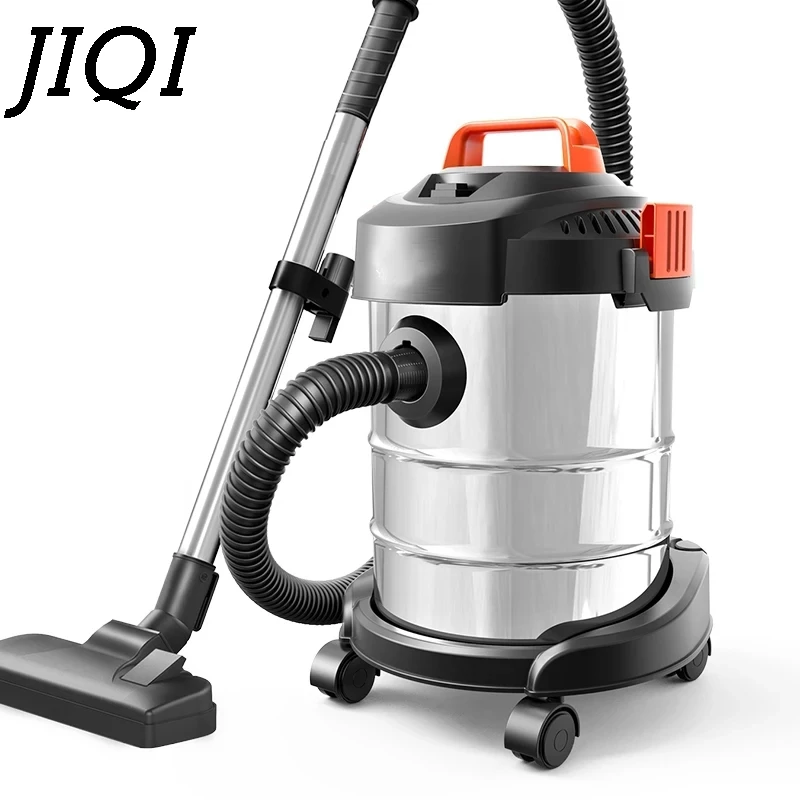 Barrel Type Wet Dry Vacuum Cleaner Aspirator Dust Catcher Car Shop Carpet Suction Brush Industrial Sweeper Mattress Mite Removal