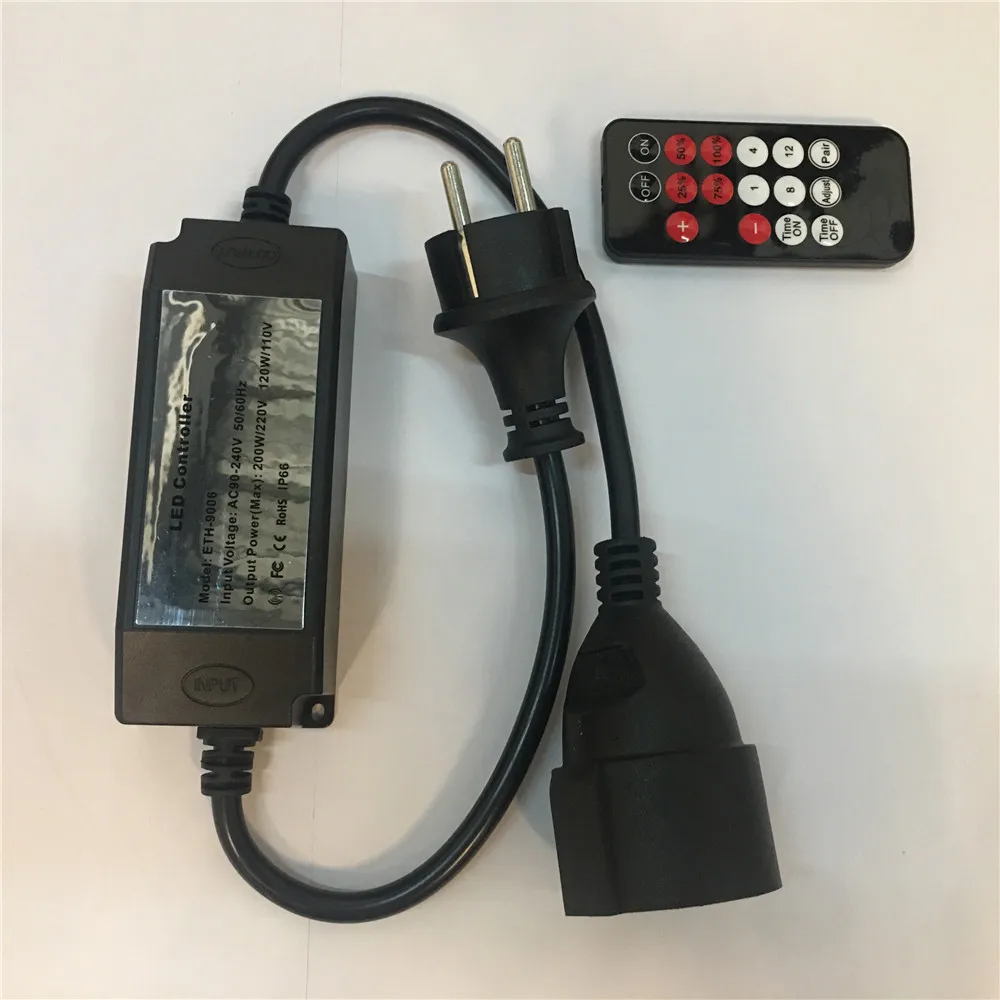 200W RF Wireless LED Dimmer for LED S14 String Light And LED Light With TRIAC Dimming Driver