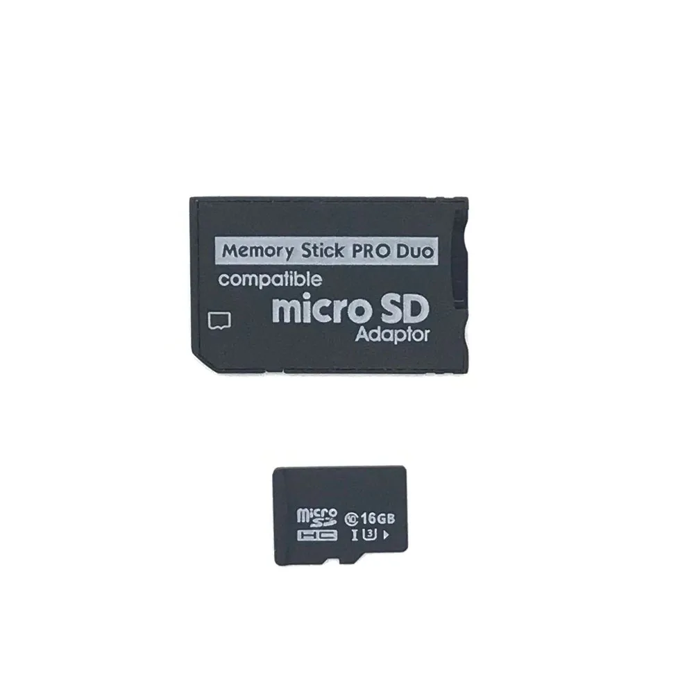 Memory Stick PRO Duo adapter for Sony & PSP Memory Card Adapter for Micro SD To MS Pro Duo Adaptor with 8G 16G 32G TF Card