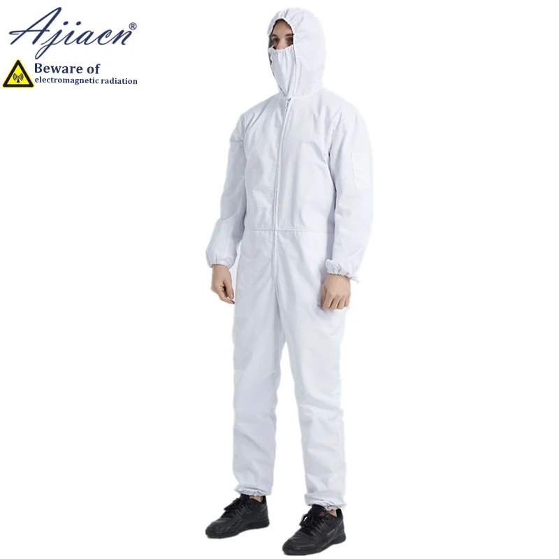 Genuine anti-radiation coveralls Electrical equipment room, Electronic factory electromagnetic radiation shielding clothing