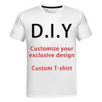 Camiseta con estampado 3D para hombre y mujer, camisa de poliéster con diseño personalizado, estilo propio, informal, moda de verano, ropa de calle Unisex