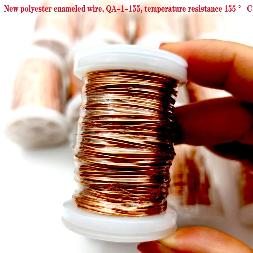 100g  Magnet Wire 0.1mm 0.13mm QA-1 Enameled Copper Wire Magnetic Coil Winding For Electric Machine DIY Electromagnet Making