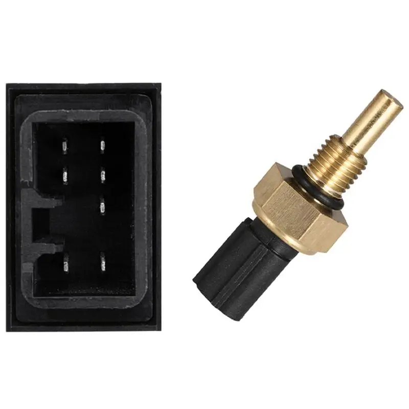 Engine Water Coolant Temperature Sensor Temp Sensor With Car Window Control Switch Button Window Lifter Switches